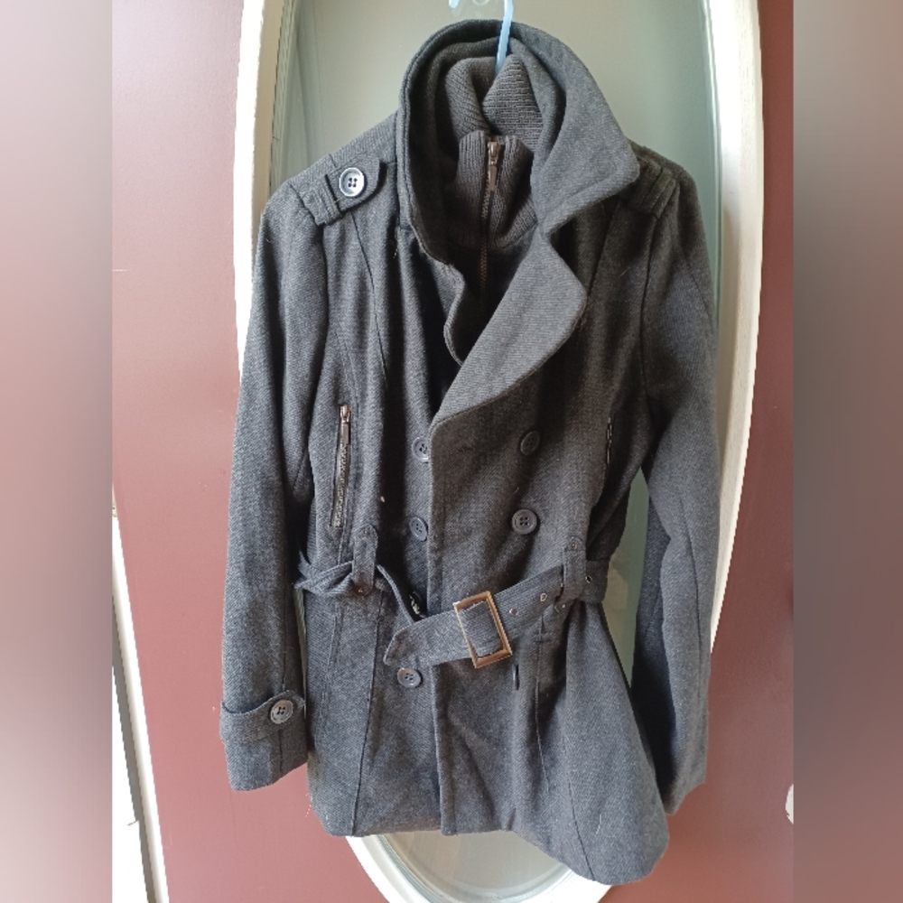 Gray winter jacket